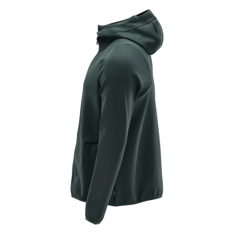 CUSTOMIZED Fleecejacke mit Kapuze
