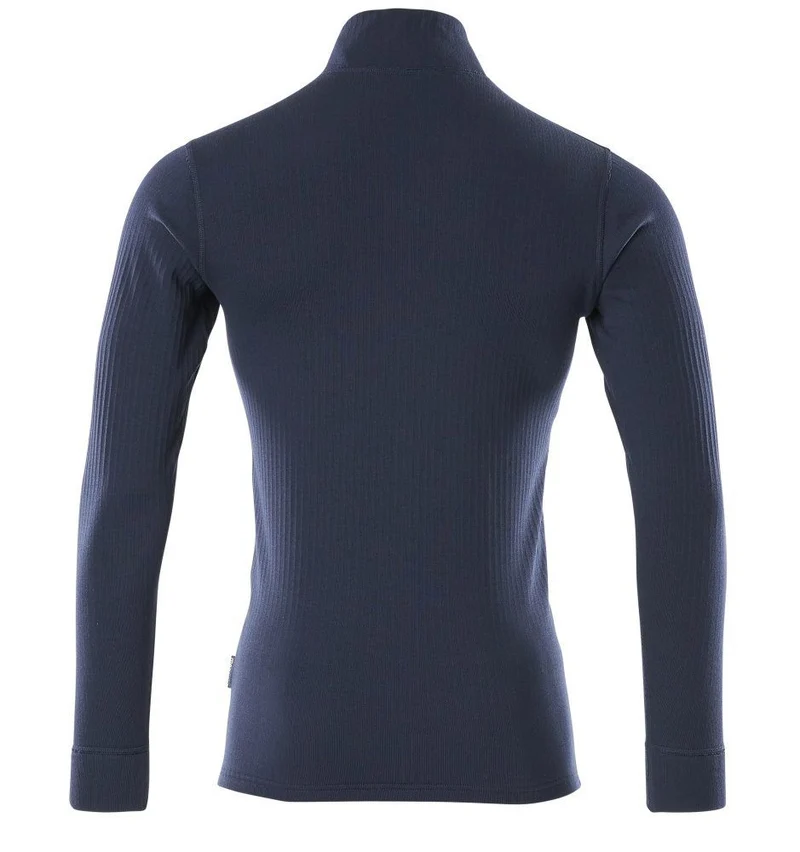 Langarm Funktionsshirt mit Reißverschlusskragen