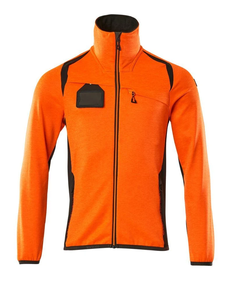 ACCELERATE SAFE Fleecejacke mit Reißverschluss