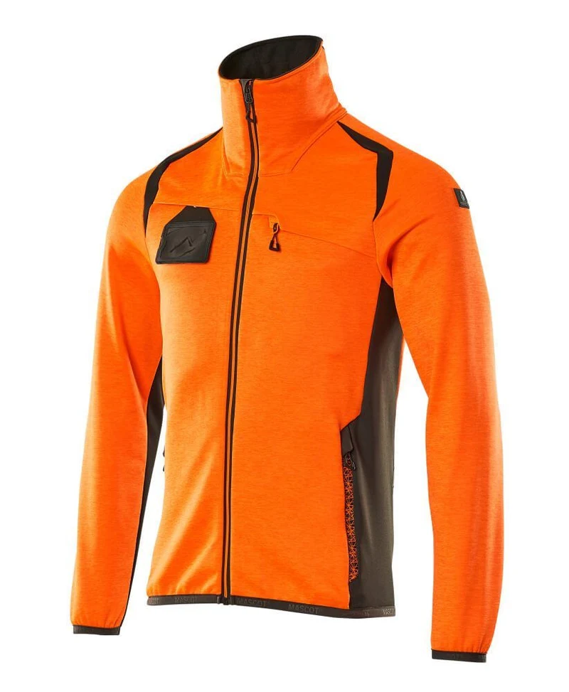 ACCELERATE SAFE Fleecejacke mit Reißverschluss