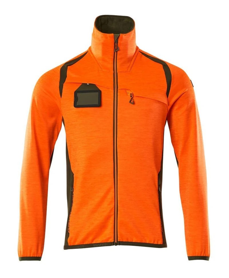 ACCELERATE SAFE Fleecejacke mit Reißverschluss