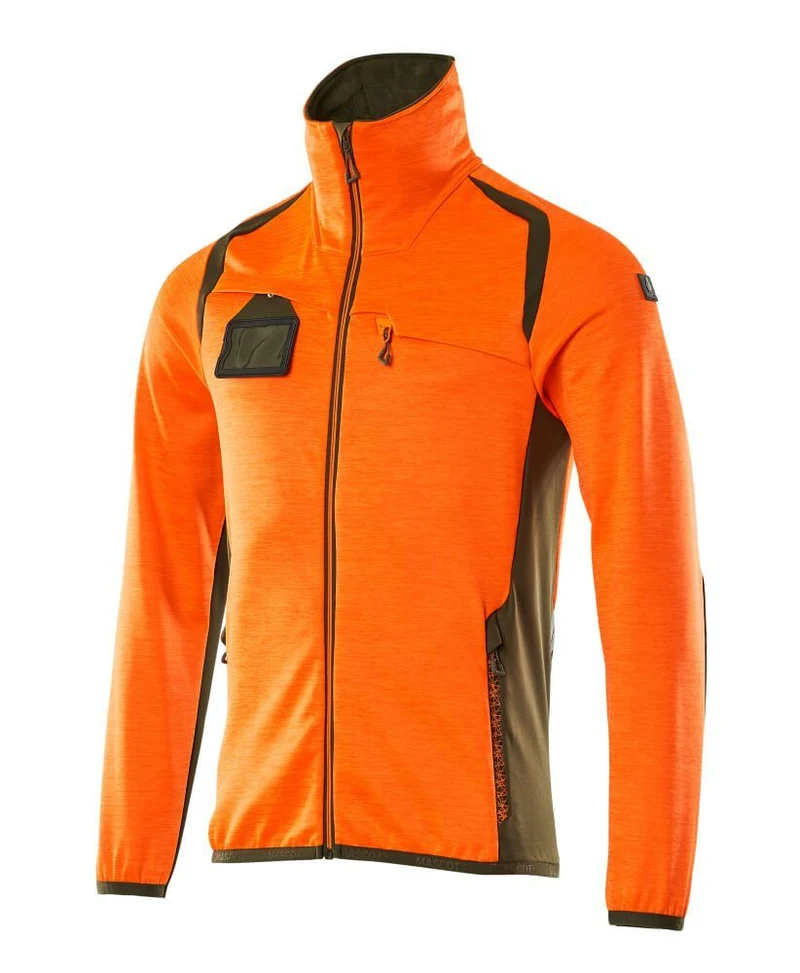 ACCELERATE SAFE Fleecejacke mit Reißverschluss