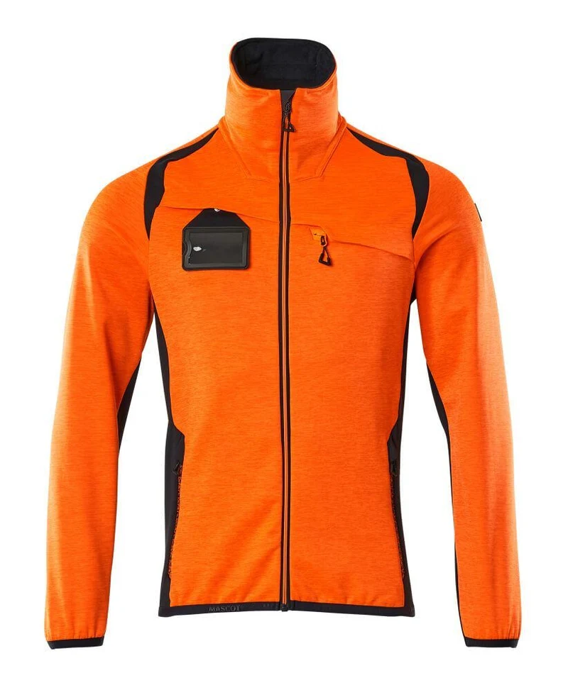 ACCELERATE SAFE Fleecejacke mit Reißverschluss