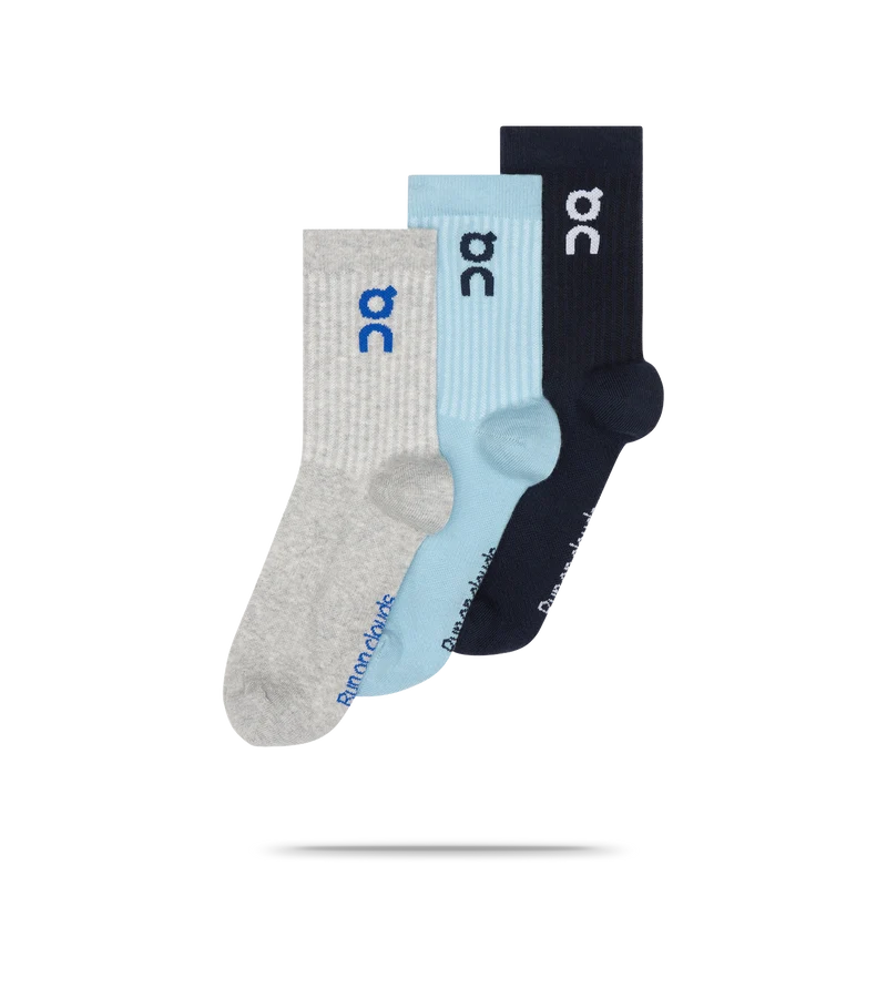 Triple-Pack Logo Socks High
