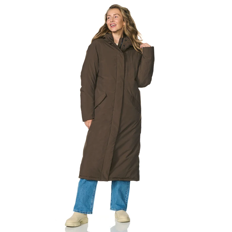 Happy Rainy Days Winter Regenjas Dames Vancouver Donkerbruin