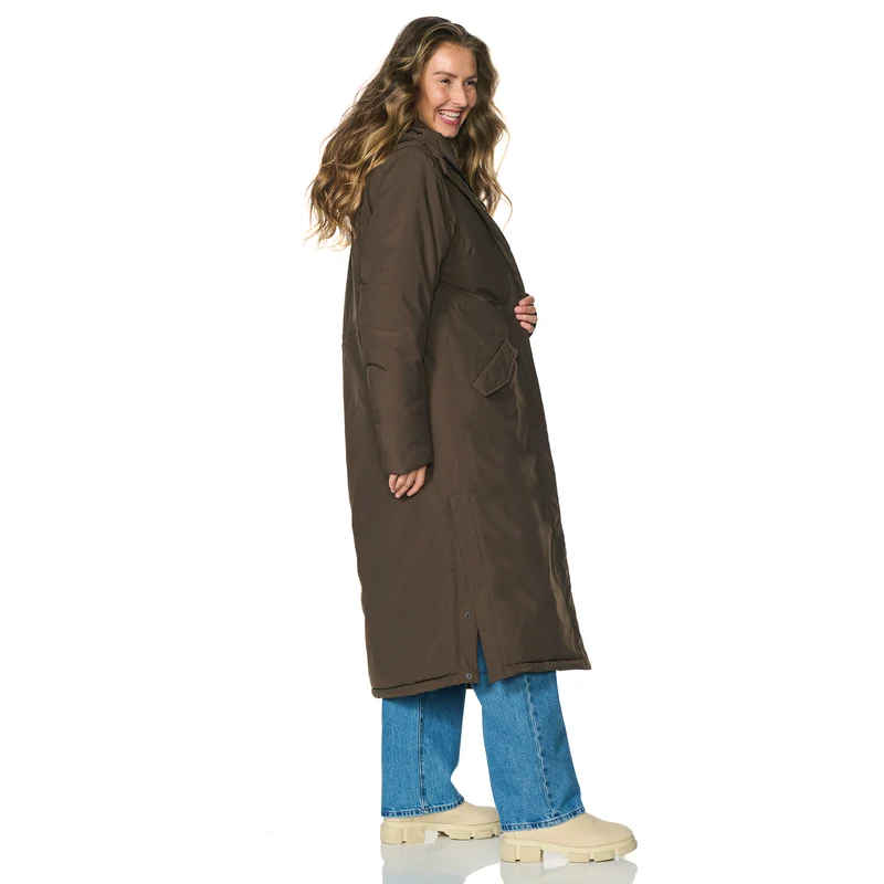 Happy Rainy Days Winter Regenjas Dames Vancouver Donkerbruin