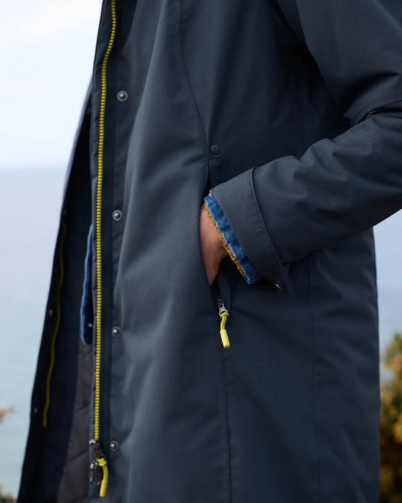 Seasalt Winter Parka Dames Janelle Donkerblauw/ Squid Ink