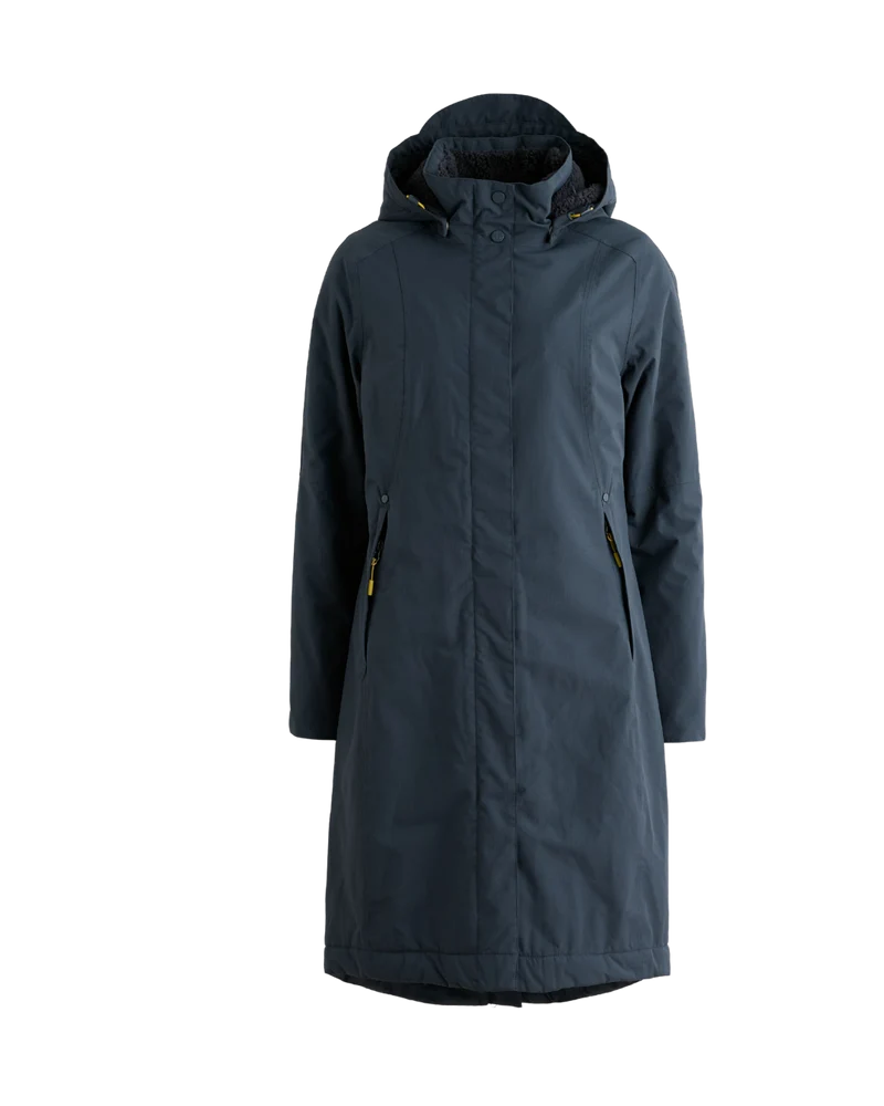 Seasalt Winter Parka Dames Janelle Donkerblauw/ Squid Ink