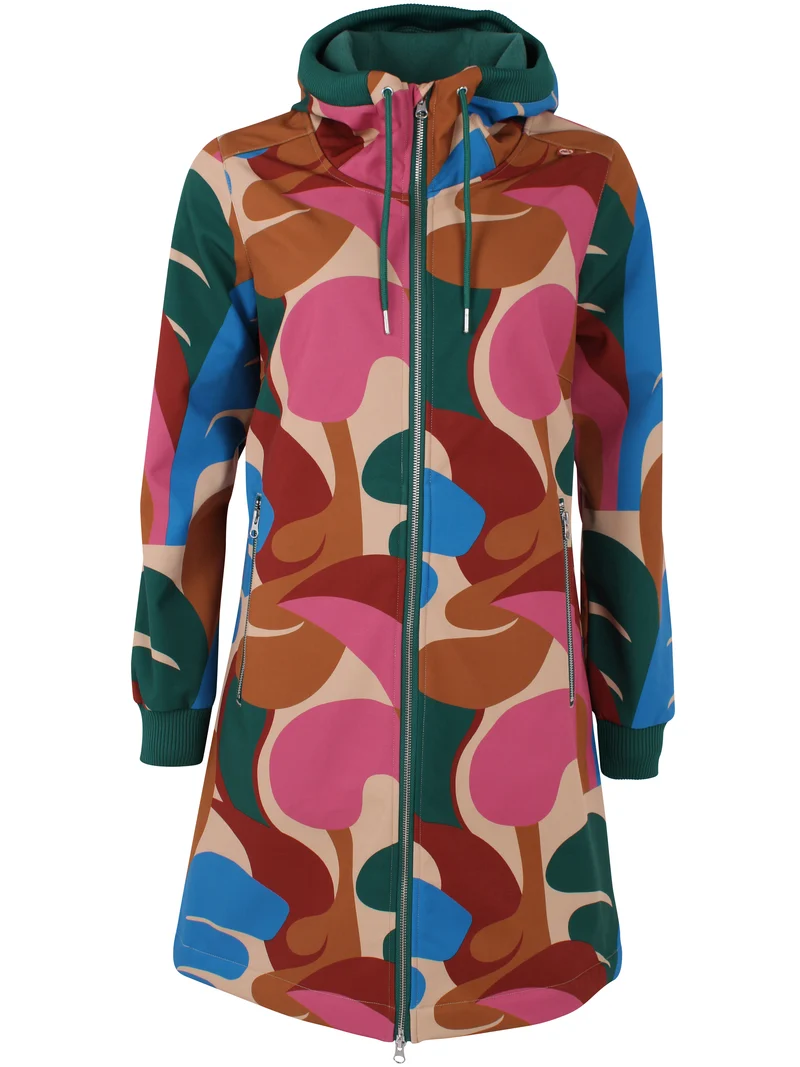 Danefae Softshell Regenjas Danejane Nougat Trops