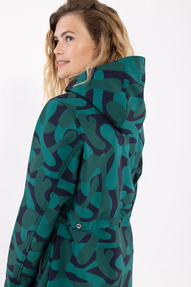 Danefae Danelandscape Softshell Jacket Dark Green LAVALAMP