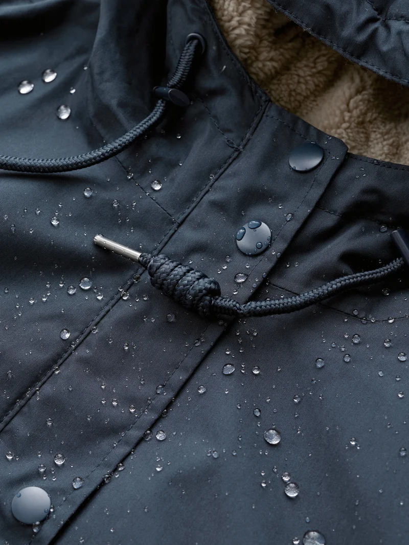 Seasalt Winter Parka Dames Plant Hunter Midnight Blauw