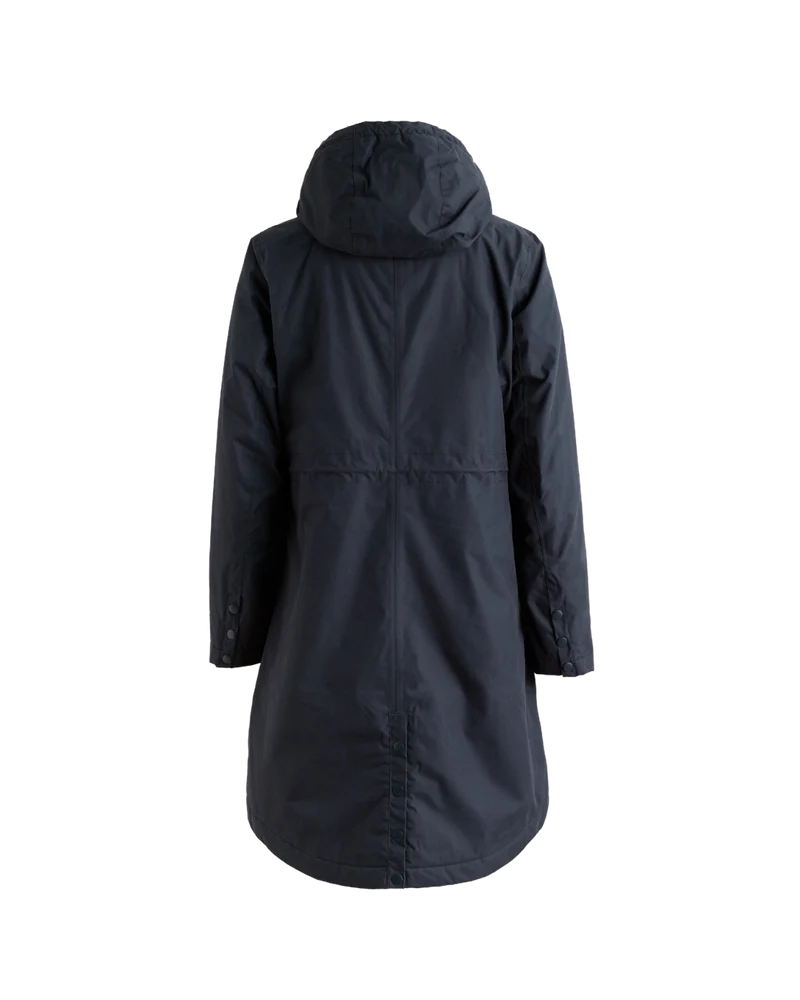 Seasalt Winter Parka Dames Plant Hunter Midnight Blauw