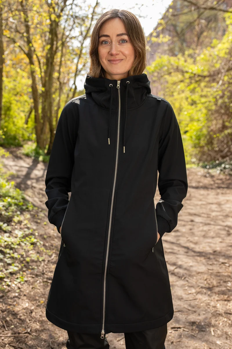 Danefae Softshell Regenjas Danejane Black