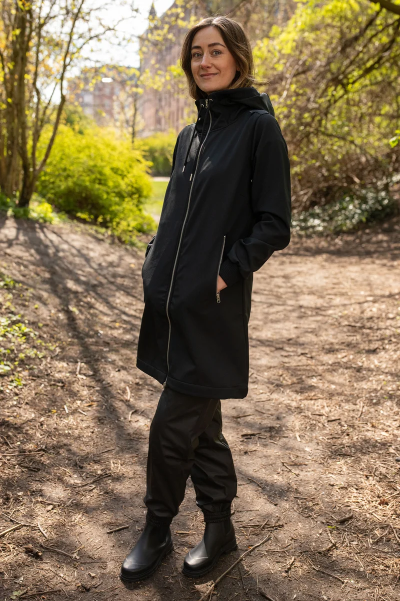 Danefae Softshell Regenjas Danejane Black