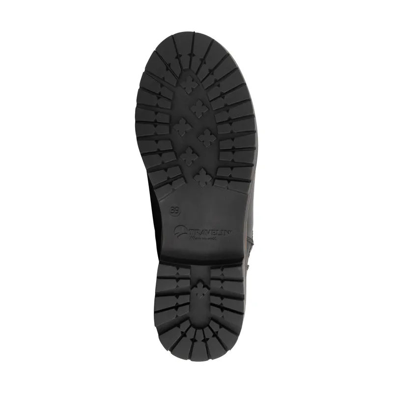 Brunoya Damen – Stiefeletten – Mit Wolle gefüttert – Schwarz