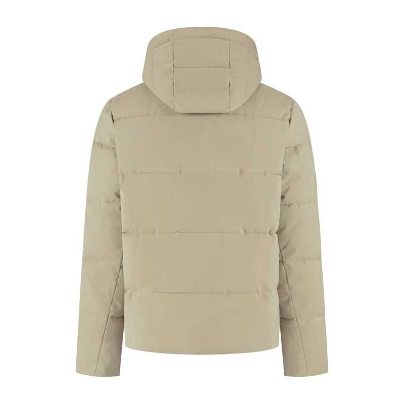 Amot Herren – Daunen-Winterjacke – Wasserdicht – Hellbraun