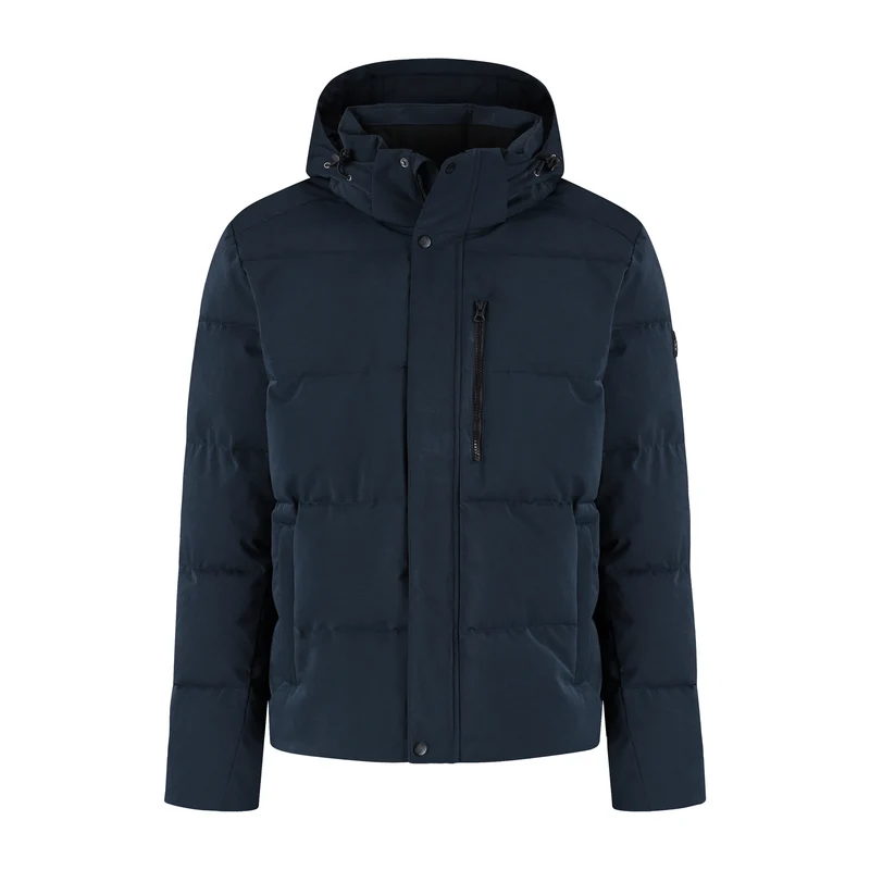 Amot Herren – Daunen-Winterjacke – Wasserdicht – Marineblau