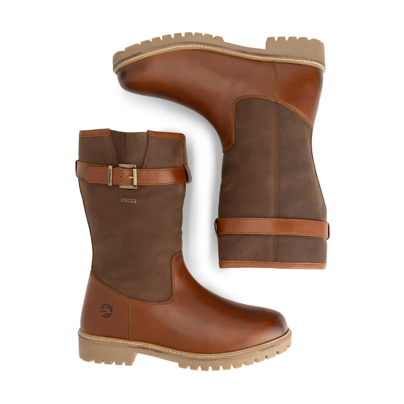 Vrangen Herren – Outdoor-Stiefel – mit Wollfutter – Cognac