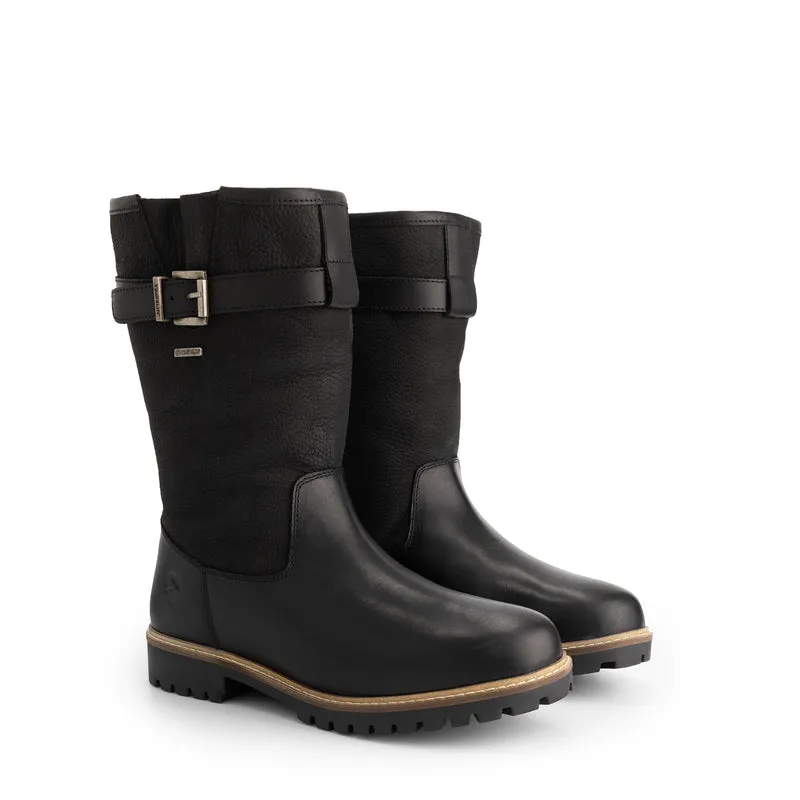 Vrangen Herren – Outdoor-Stiefel – mit Wolle gefüttert – Schwarz