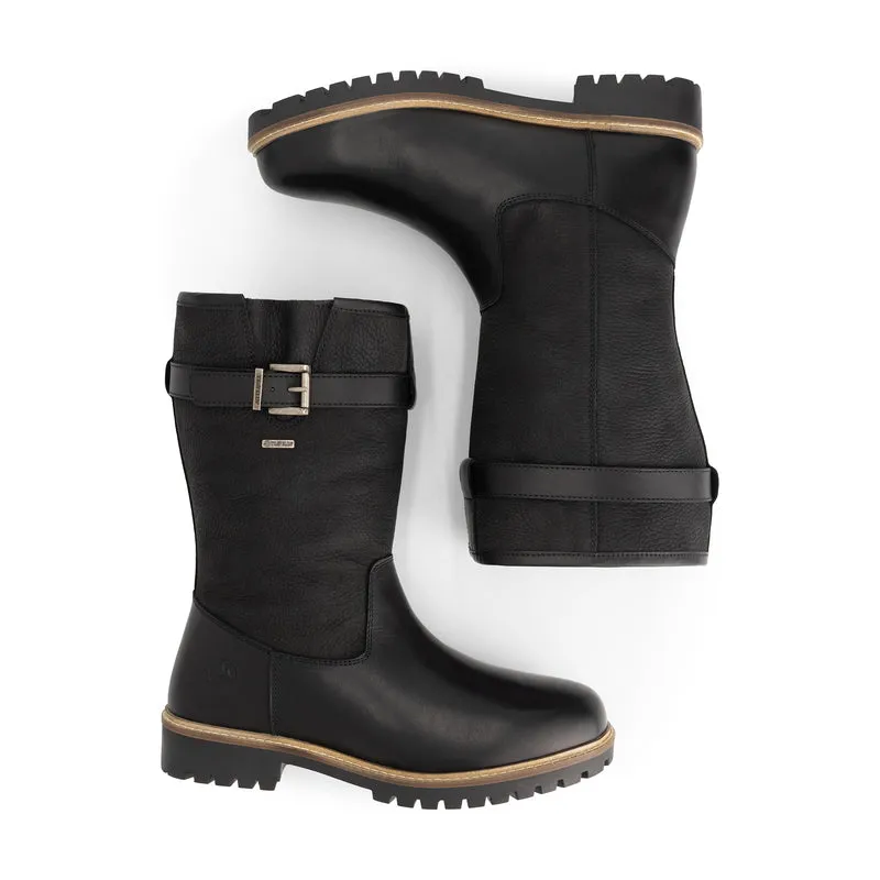 Vrangen Herren – Outdoor-Stiefel – mit Wolle gefüttert – Schwarz