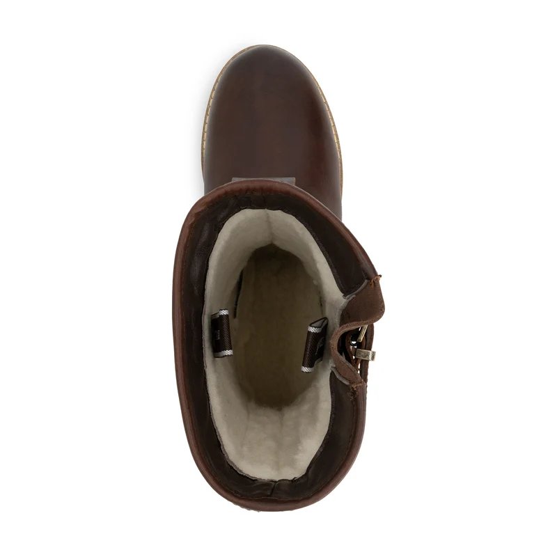 Vrangen Damen – Outdoor-Stiefel – Mit Wolle gefüttert – Dunkelbraun