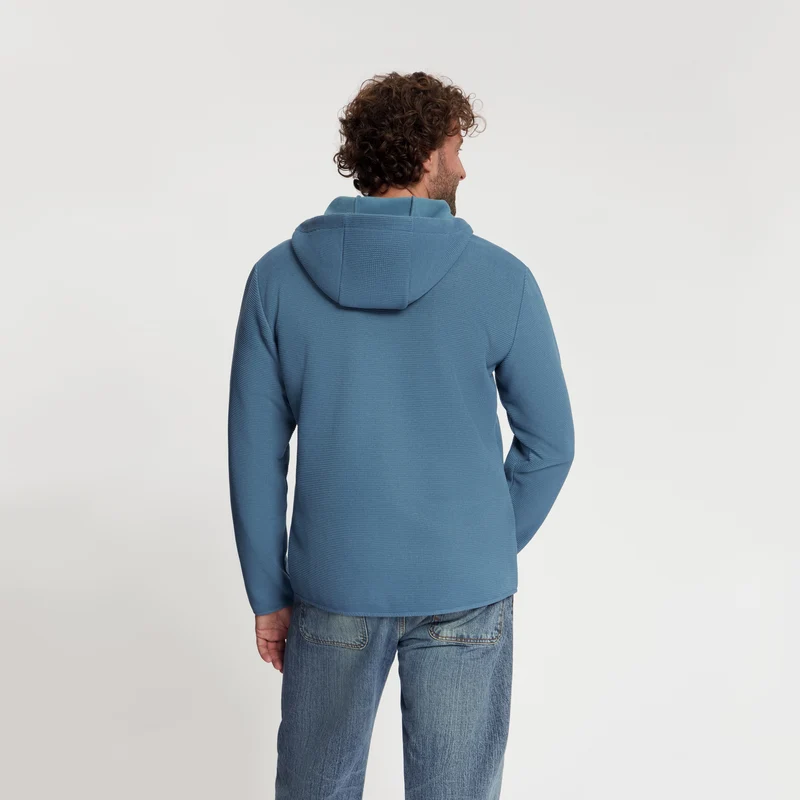 Tyko Herren – Outdoor-Weste – Fleece – Blau
