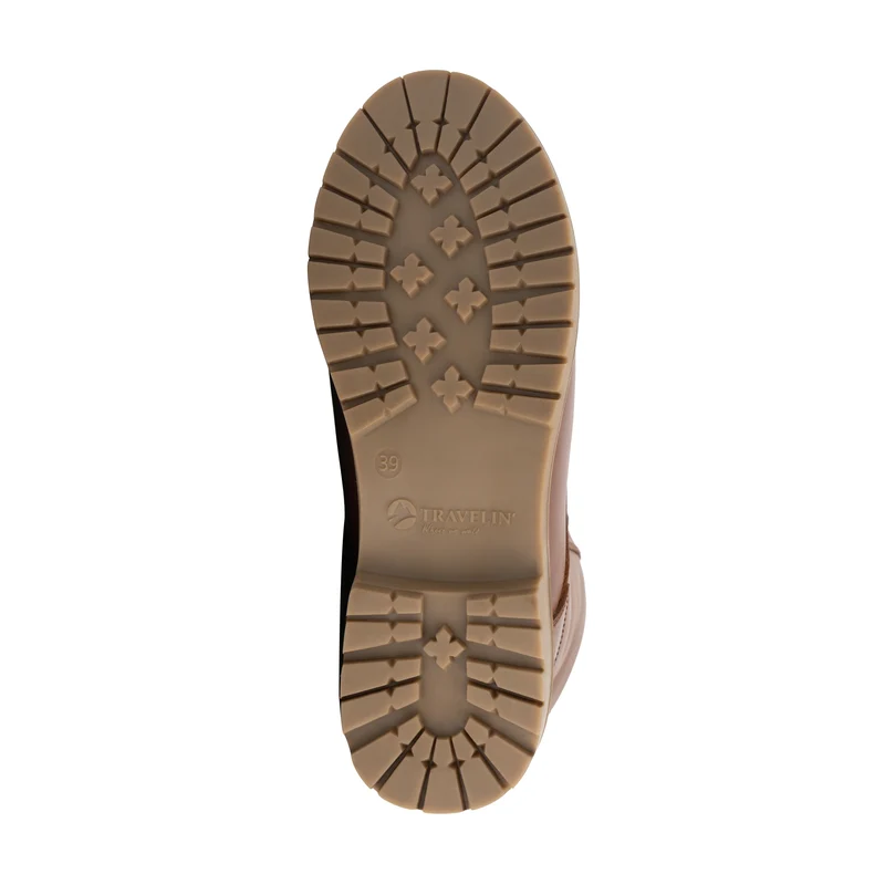 Trysil Damen – Schnürstiefel mit Reißverschluss – Wolle gefüttert