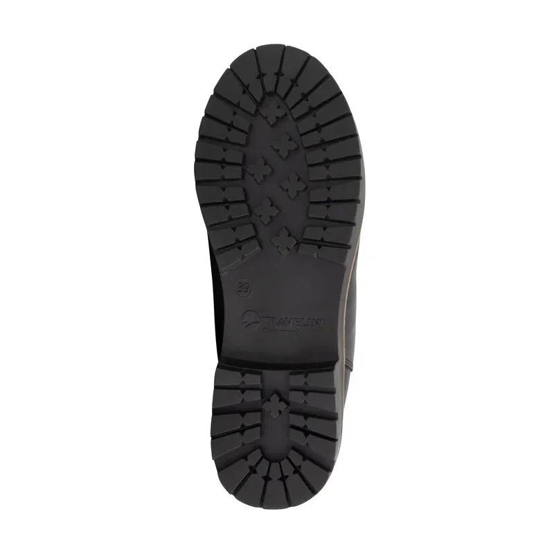 Thisted Damen – Chelsea-Stiefel – Mit Wolle gefüttert – Schwarz