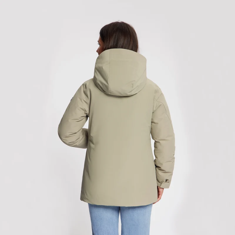Susanne Damen – Hardshell-Winterjacke – Wasserdicht – Hellbraun