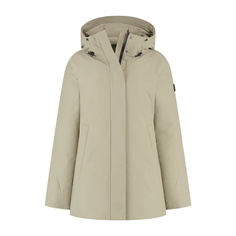 Susanne Damen – Hardshell-Winterjacke – Wasserdicht – Hellbraun