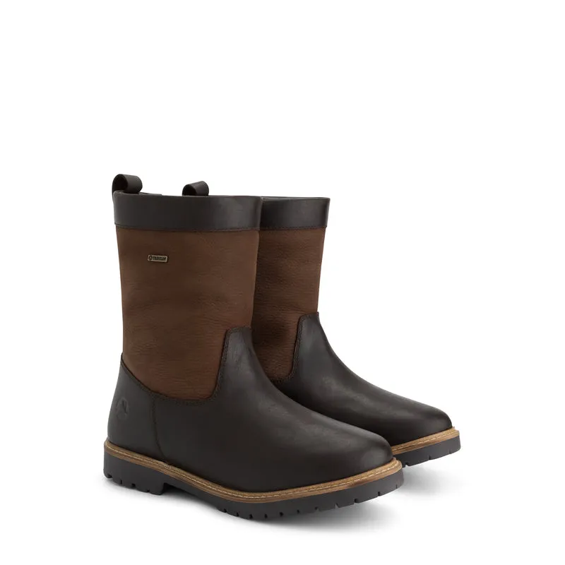 Stornes Damen – Outdoor-Stiefel – mit Wolle gefüttert – Dunkelbraun