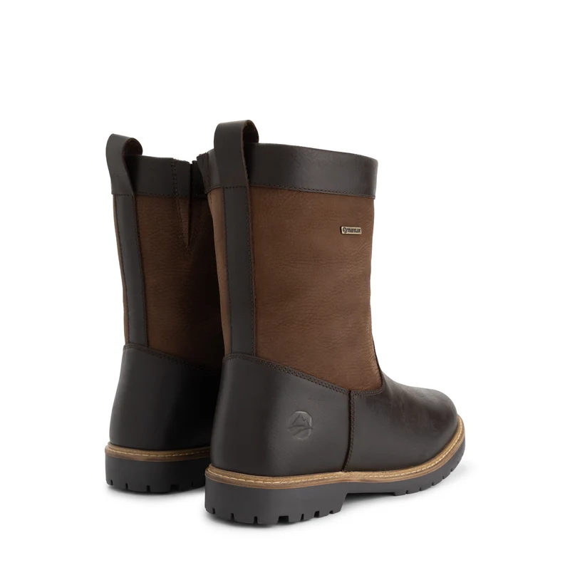 Stornes Damen – Outdoor-Stiefel – mit Wolle gefüttert – Dunkelbraun