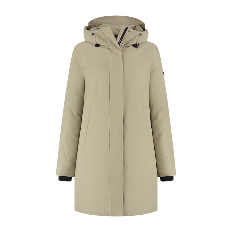 Sissel Damen – Hardshell-Winterjacke – Wasserdicht – Hellbraun