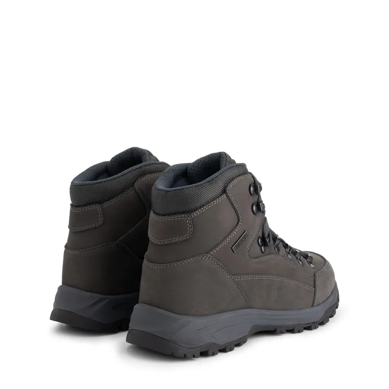 Pello Herren – Halbhohe Wanderschuhe – Wasserdicht – Grau