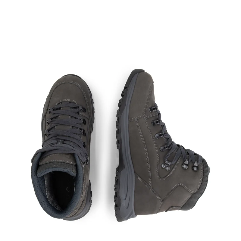 Pello Herren – Halbhohe Wanderschuhe – Wasserdicht – Grau