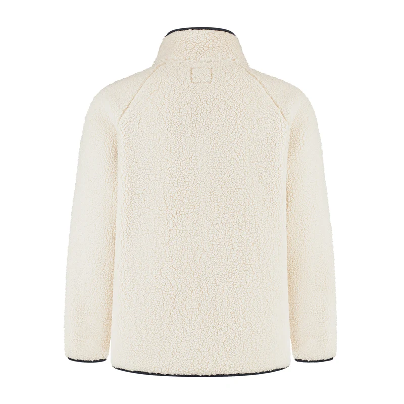 Omar Herren – Outdoor-Weste – Teddy – Cremeweiß