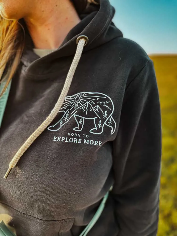 Unisex mikina - Born to Explore