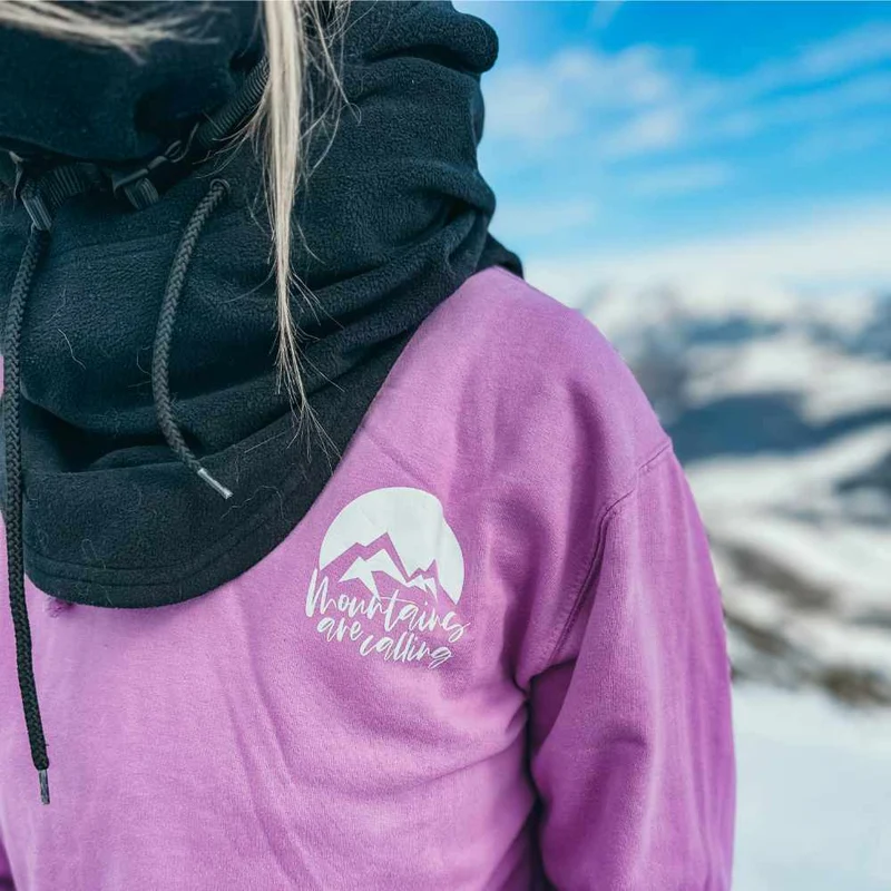 Oversize mikina - Snow