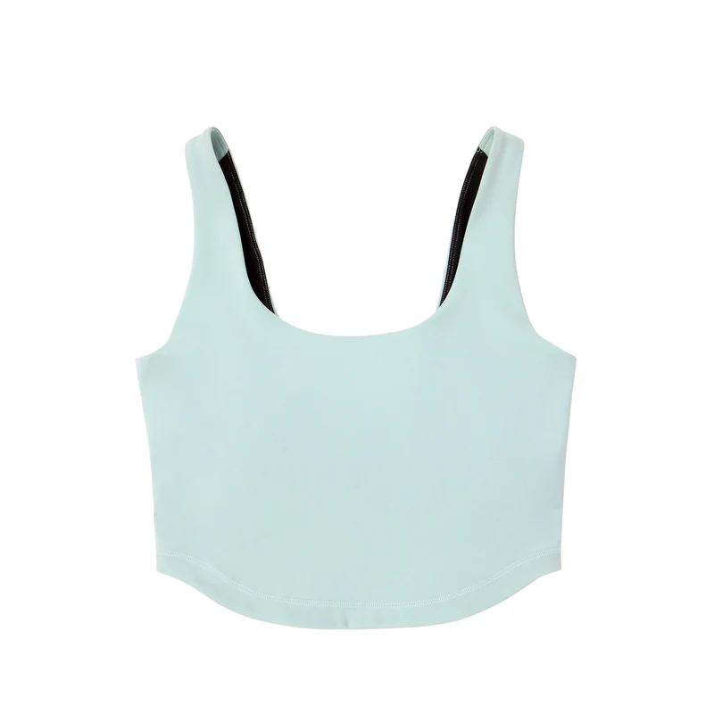 TRNTankBra Women's Sports Crop Top with Built in Bra