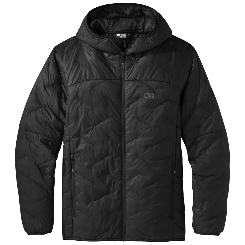 OR M's SuperStrand LT Hoodie, schwarz
