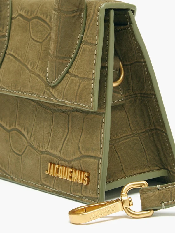 Chiquito crocodile-effect leather bag