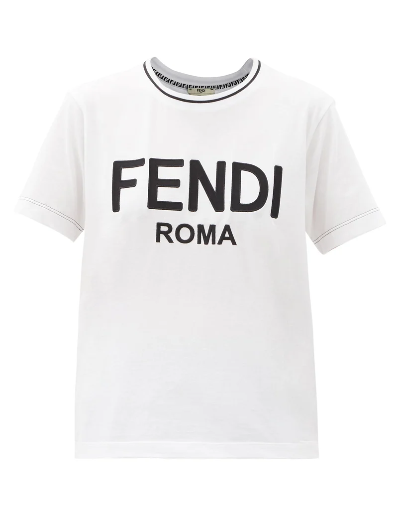 Logo-print cotton-jersey T-shirt