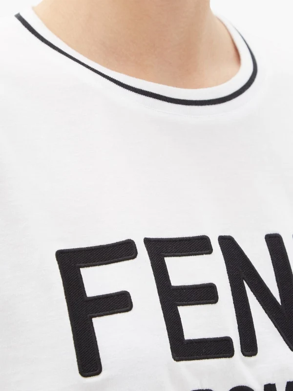 Logo-print cotton-jersey T-shirt