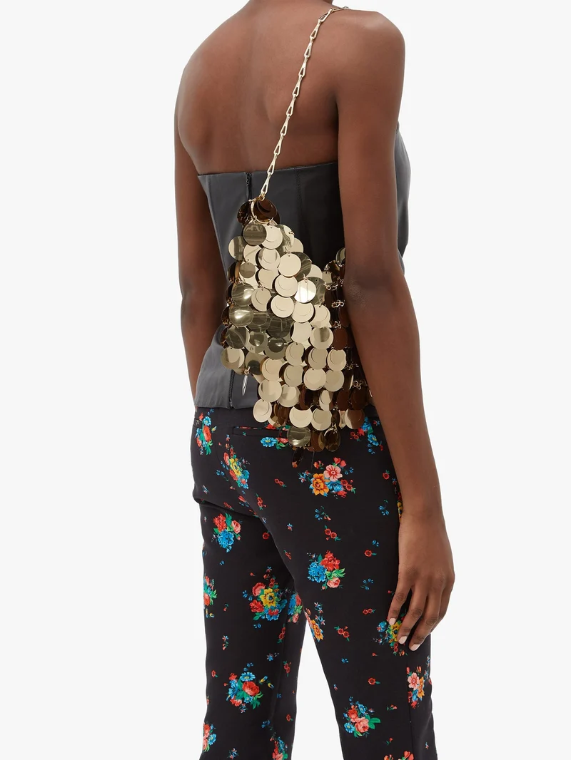 Sparkle 1969 small sequinned shoulder bag