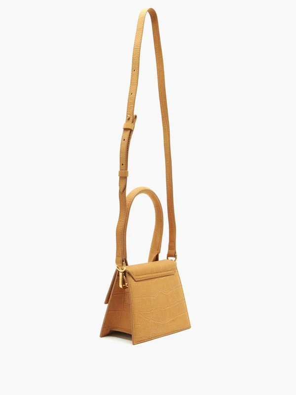 Chiquito crocodile-effect leather bag
