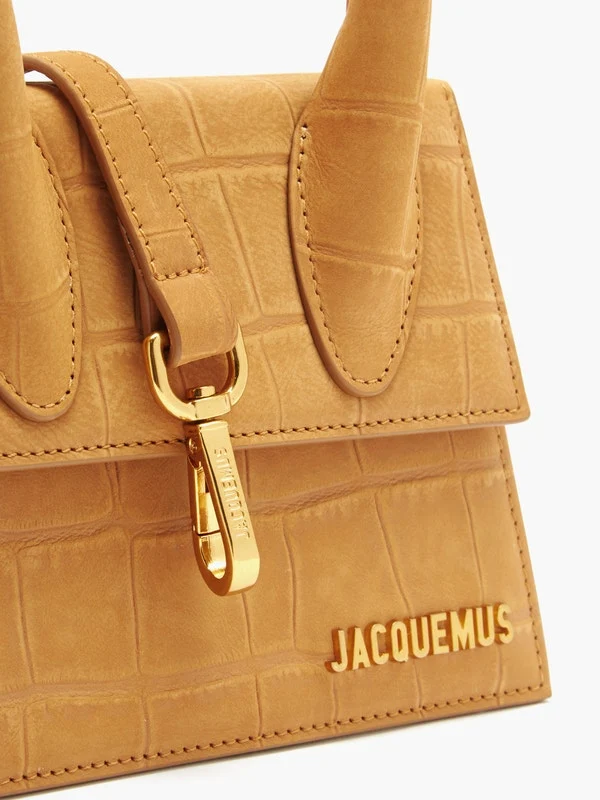 Chiquito crocodile-effect leather bag