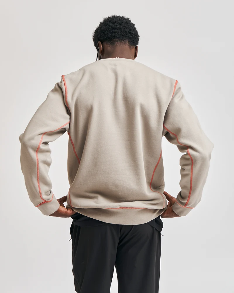 Contrast Crewneck