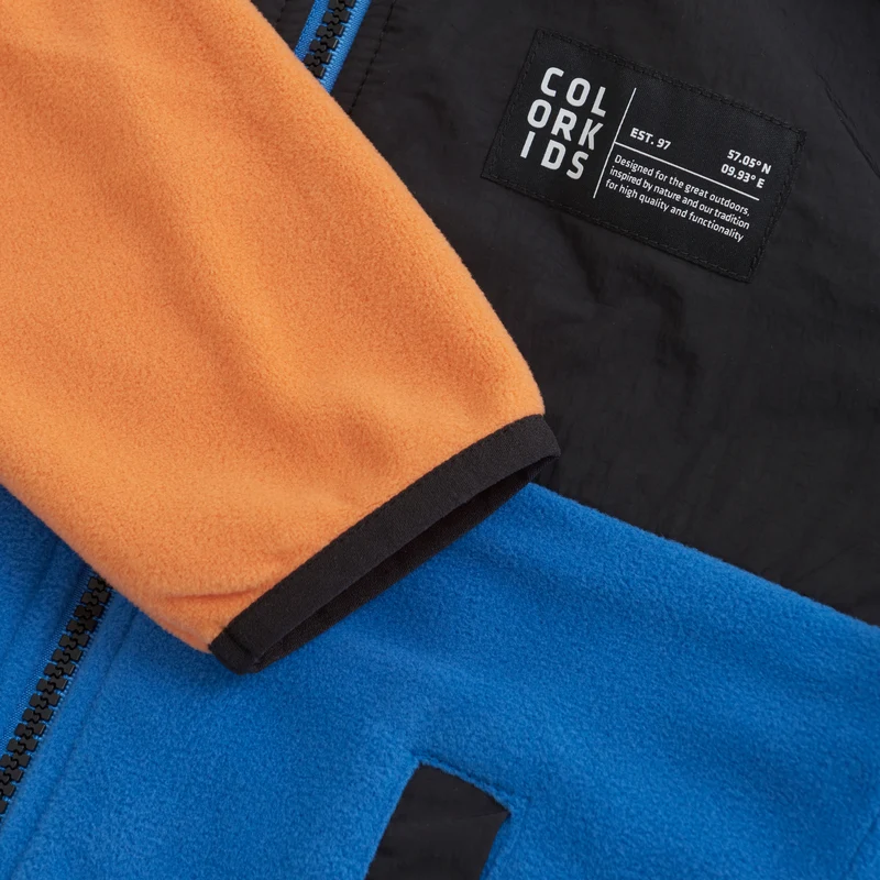 Fleecejacke Blau