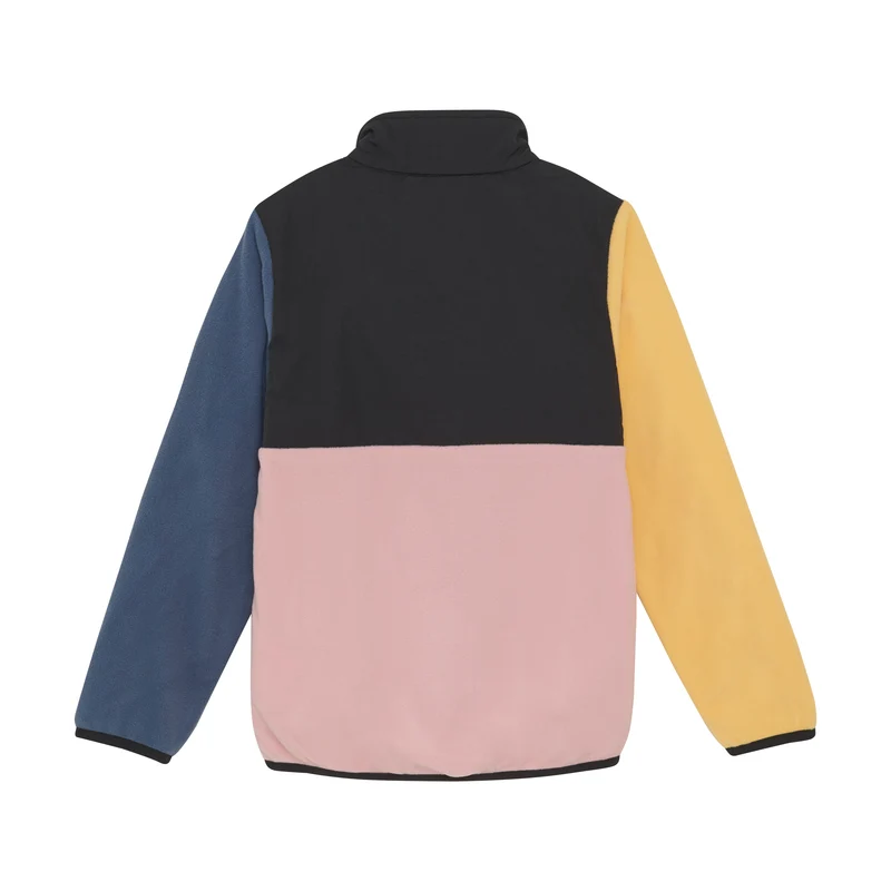 COLOR KIDS Fleecejacke – kuschelig & bunt | 100 % recycelter Polyester