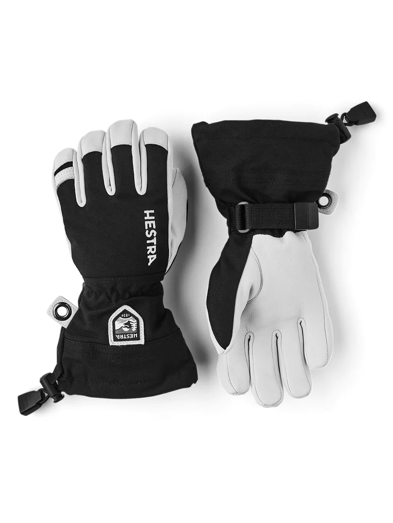Hestra Army Lether Heli Ski 5-Finger